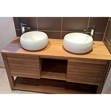 Le bois dans la salle de bain : détente et bien-être seront à l'honneur !