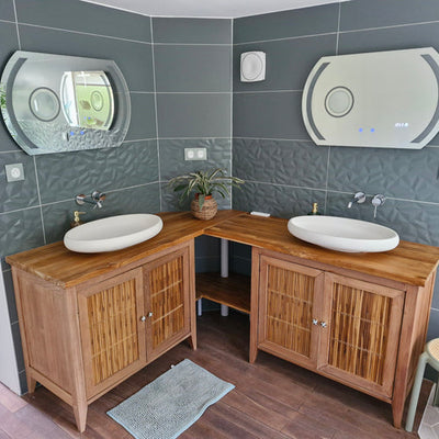 Comment poser une double vasque avec une seule arrivée d’eau ? Guide pratique