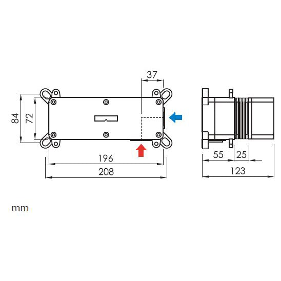 Dimensions boitier d&