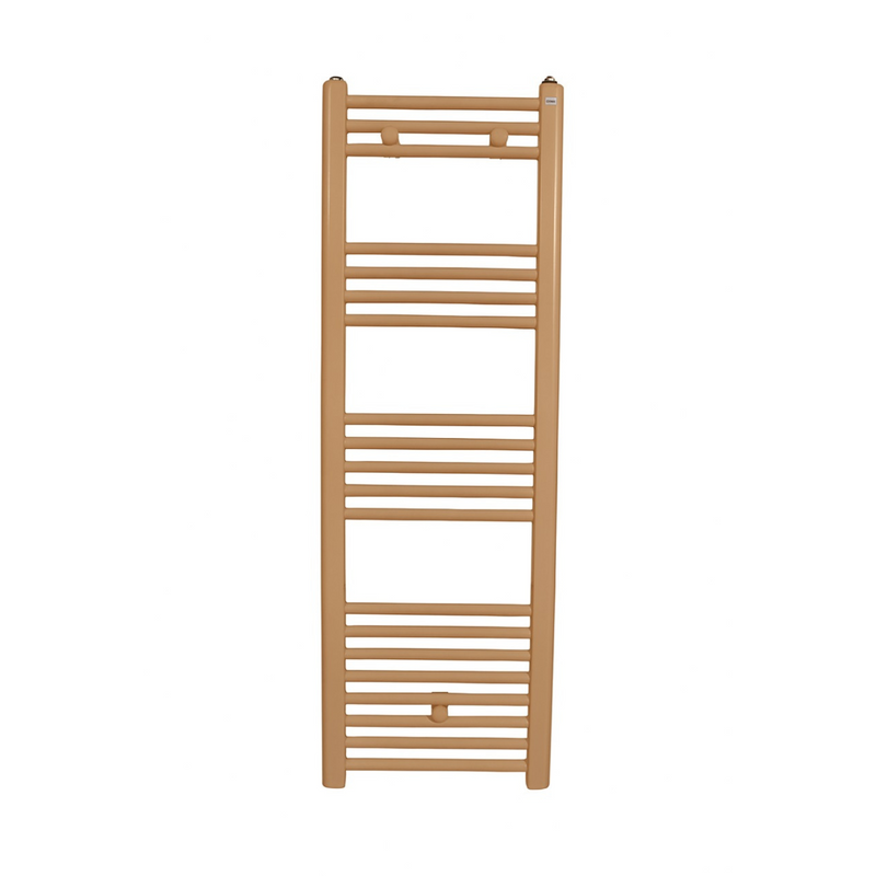 Radiateur sèche-serviettes eau chaude CODA 120 x 50 cm beige mat