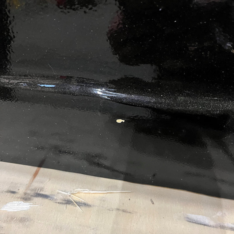 Seconde vie - Baignoire sur socle en fonte émaillée COVENTRY Noire