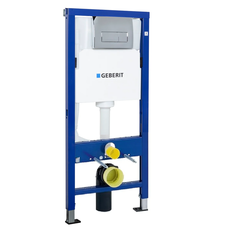 Bâti support universel GEBERIT Duofix avec plaque de chasse d&