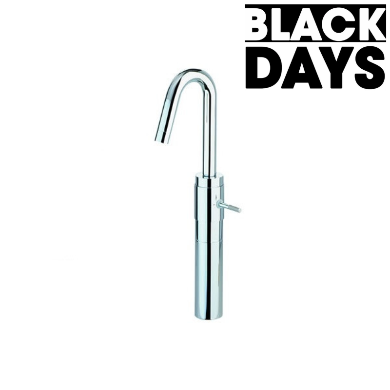 Robinet mitigeur lavabo CISAL STEP réhaussé sans bonde