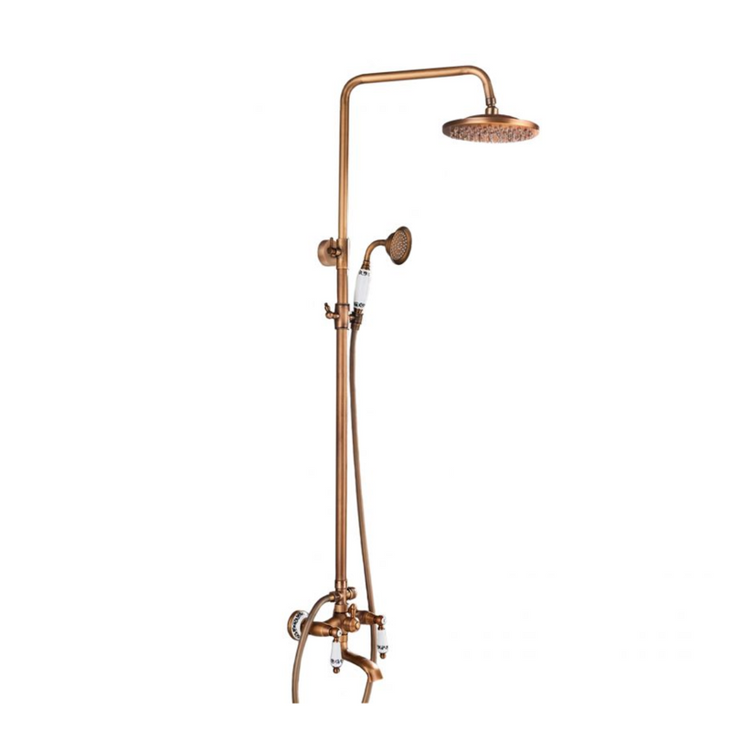 Colonne bain/douche rétro FLORINA or ancien