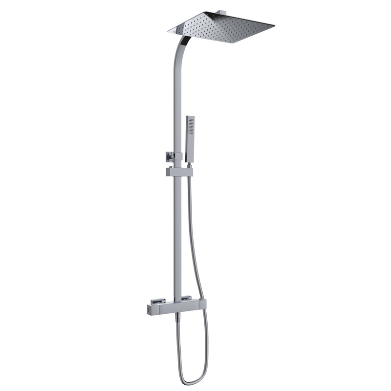 Colonne de douche thermostatique CUBO | Chromé brillant_miniature