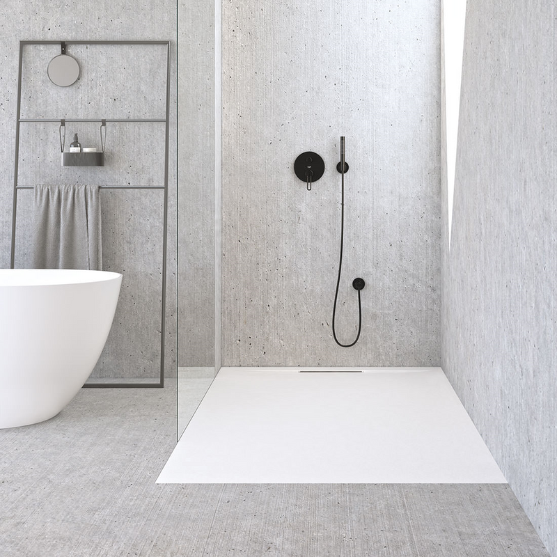 Receveur de douche COVER - Le Monde du Bain - blanc