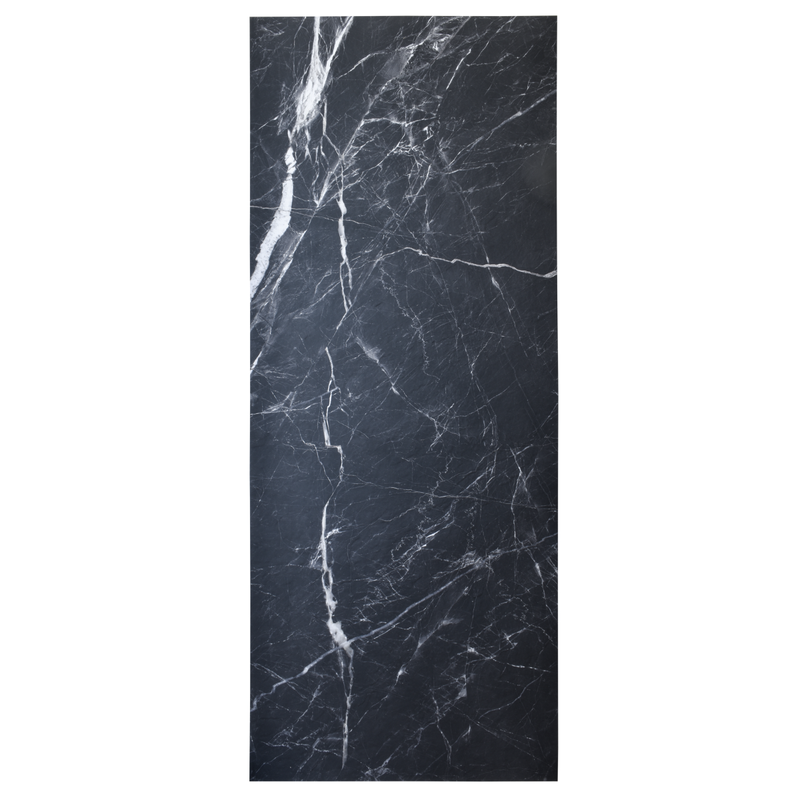 Panneau d’habillage mural pour douche noir marbré - Le Monde du Bain