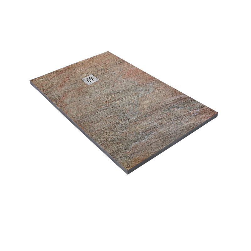 Receveur de douche extra plat PIERRE NATURELLE Cuprus - Le Monde du Bain