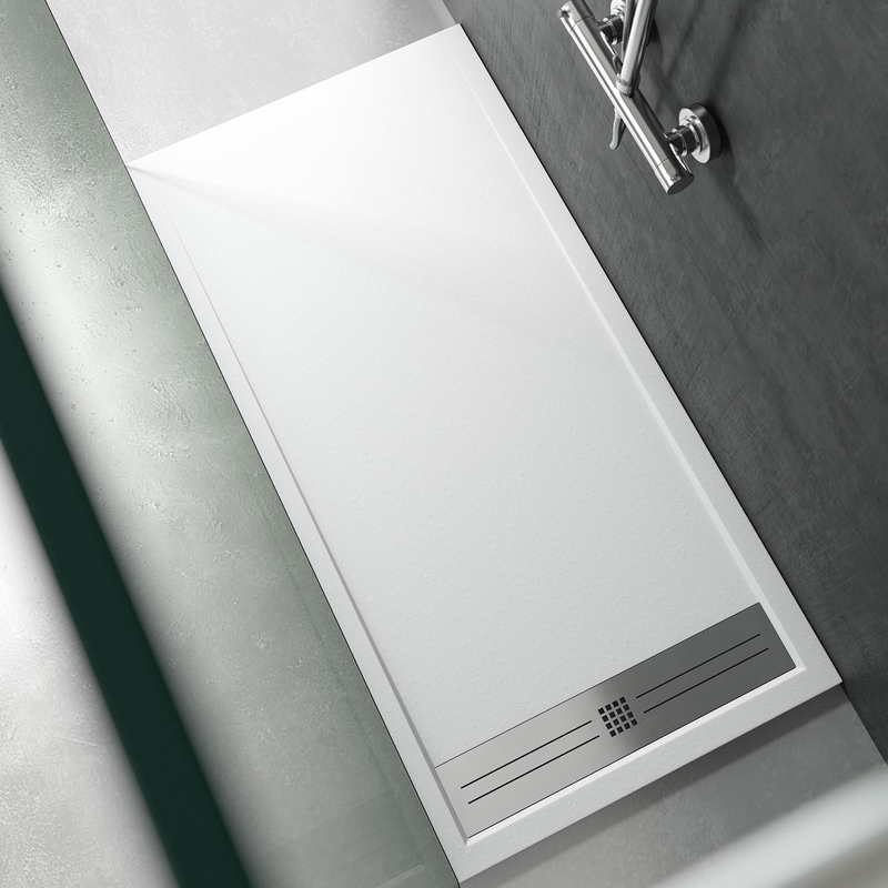 Receveur de douche ELITE blanc 160x80cm - Le Monde du Bain
