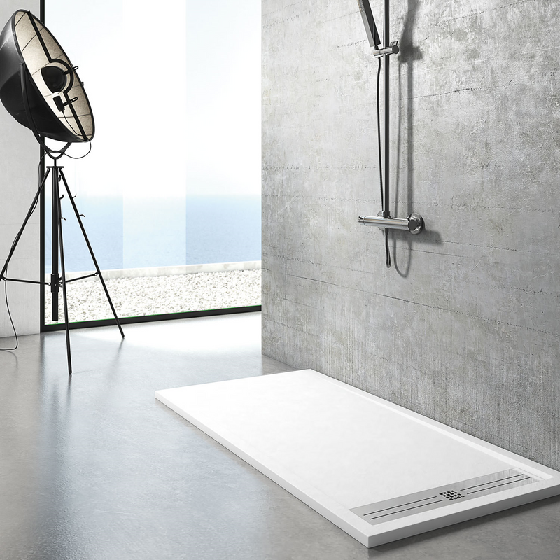Elite receveur de douche blanc 160x80cm - Le Monde du Bain