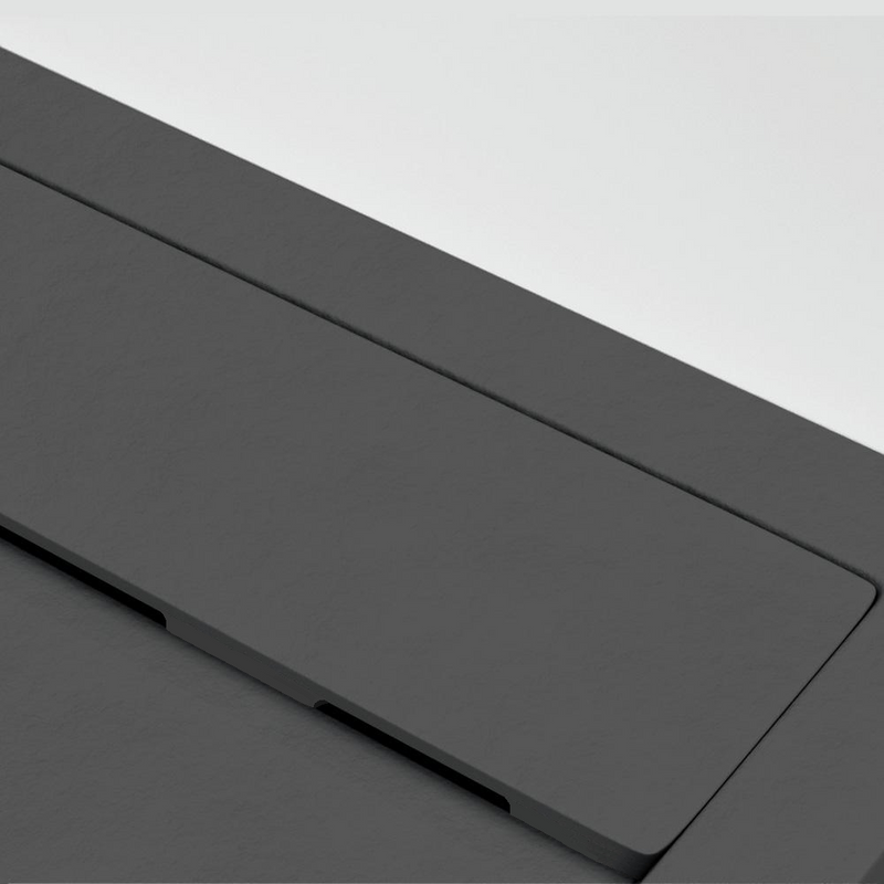 Zoom Receveur de douche QUORE anthracite