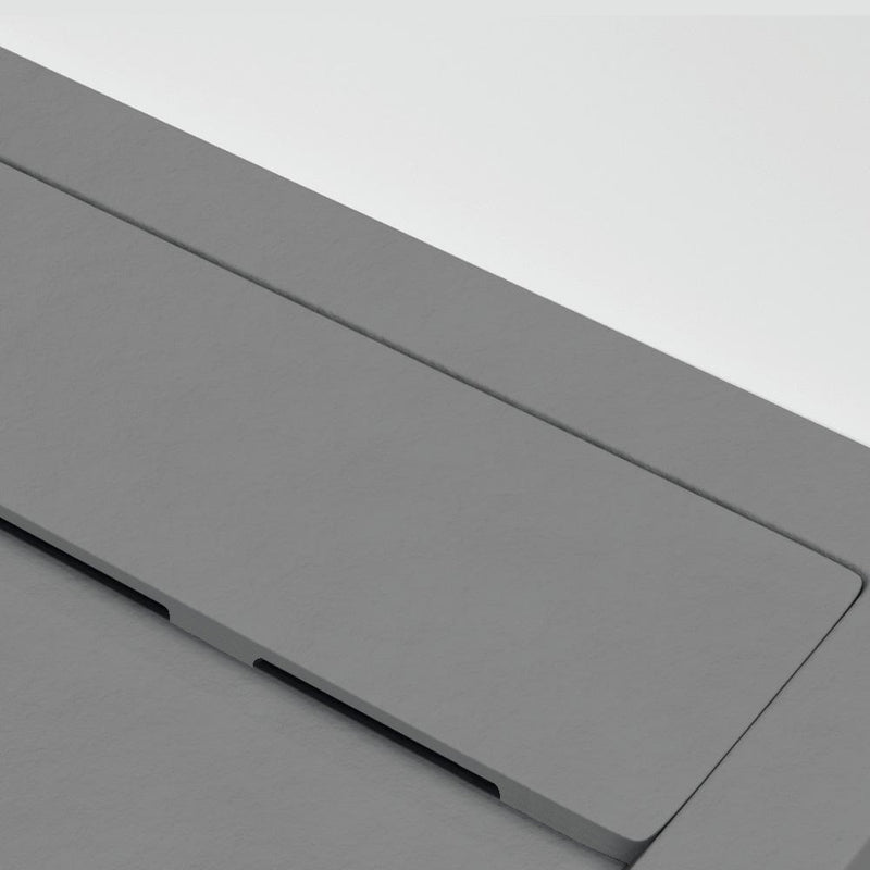 Receveur de douche extra part QUORE béton - Le Monde du Bain