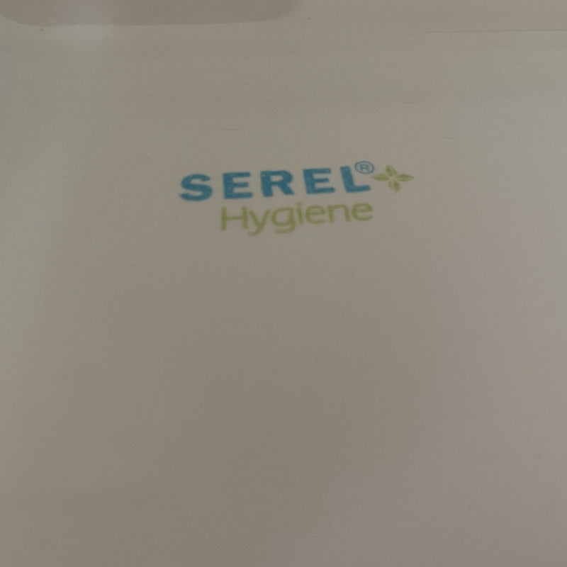 Marque céramique SEREL® - Meuble lave-main salle de bain design MESSINA largeur 45 cm blanc laqué