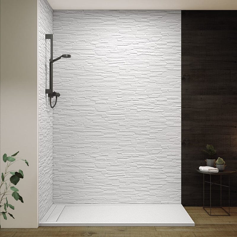 Receveur de douche extra plat RIBERA blanc