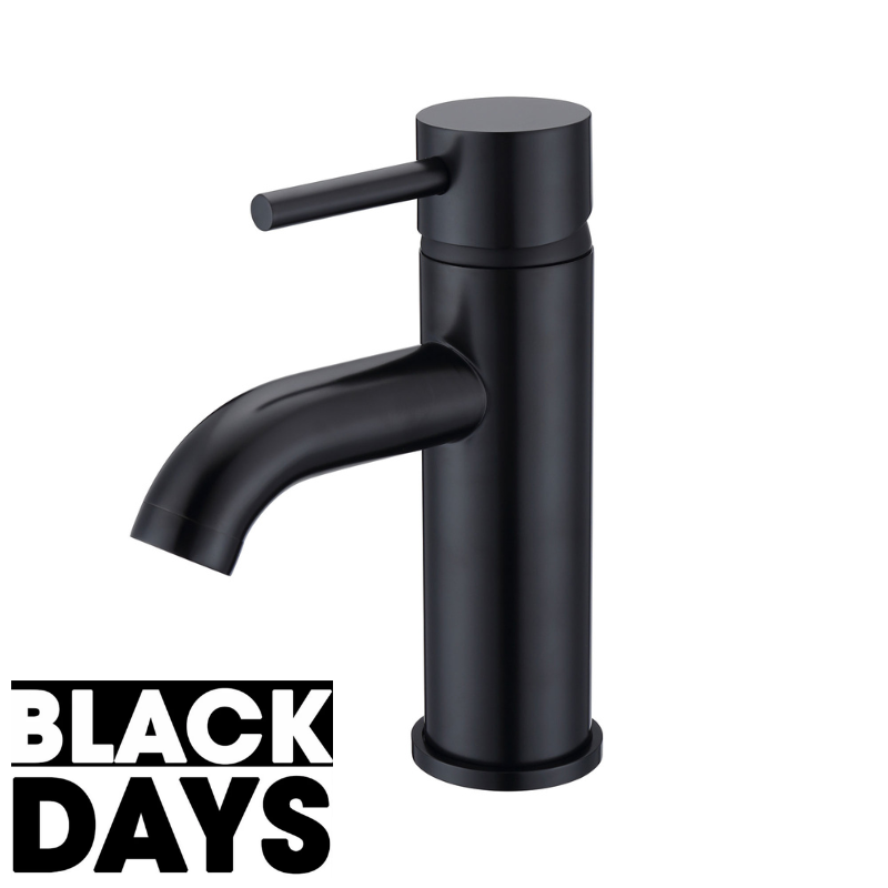 Robinet mitigeur lavabo PICO noir mat