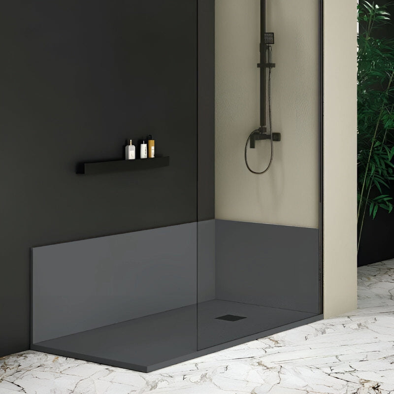Panneau d’habillage mural pour douche NEXO anthracite - Le Monde du Bain