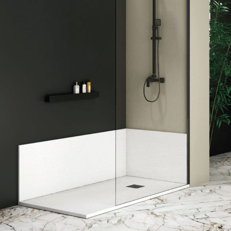 Panneau d’habillage mural pour douche NEXO blanc - Le Monde du Bain