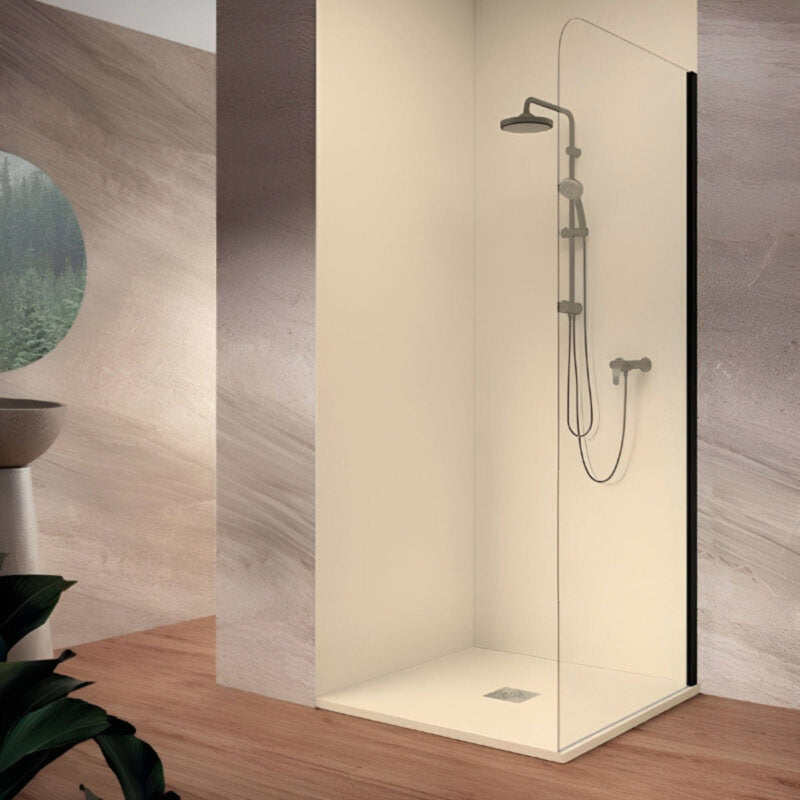 Panneau d’habillage mural pour douche NEXO crème - Le Monde du Bain