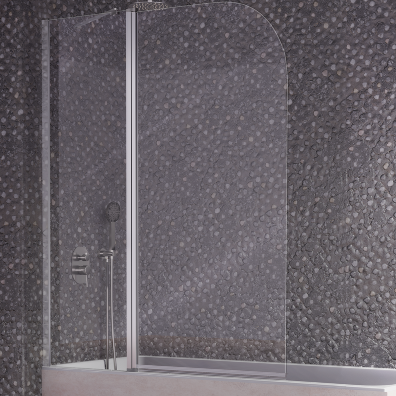 Pare-baignoire fixe et pivotant RITA - Le Monde du Bain