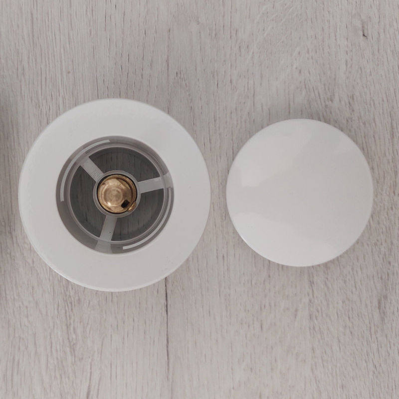 Bonde et cache trop-plein blanc baignoire îlot design - Le Monde du Bain