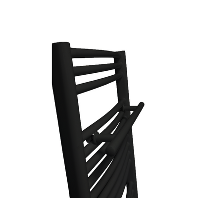 Porte-serviette CODA pour sèche-serviette noir - Le Monde du Bain