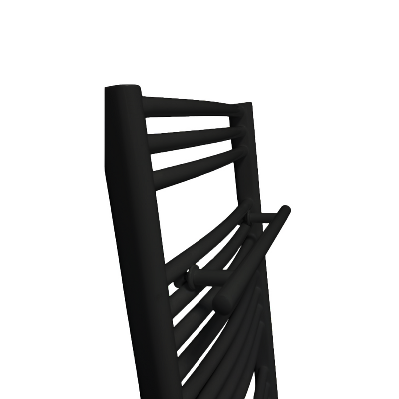 Porte-serviette CODA pour sèche-serviette noir - Le Monde du Bain