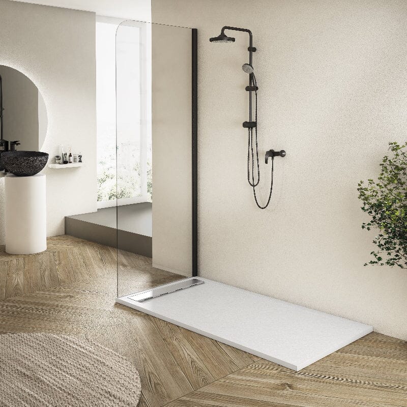Receveur de douche extra plat RIBERA blanc