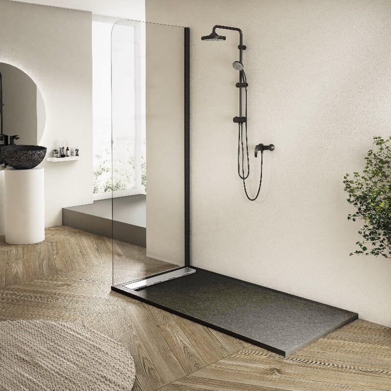 Receveur de douche extra plat RIBERA anthracite