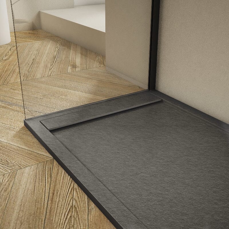 Receveur de douche extra plat RIBERA anthracite