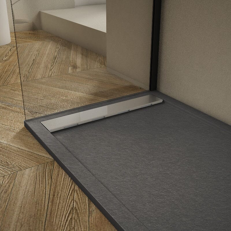 Receveur de douche extra plat RIBERA anthracite