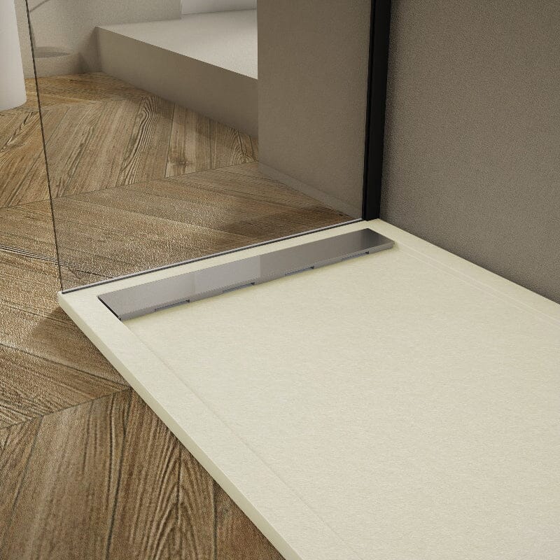 Receveur de douche extra plat RIBERA beige