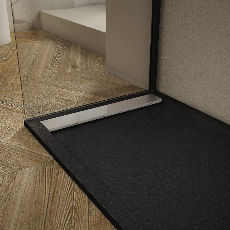 Receveur de douche extra plat RIBERA noir