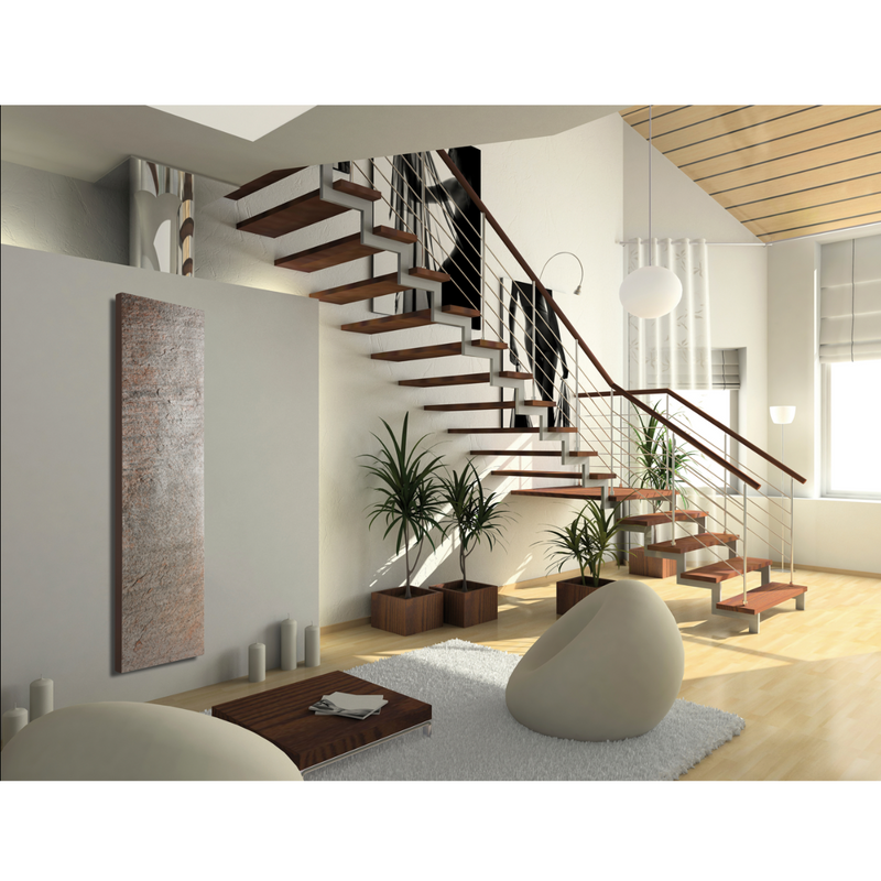 Radiateur sèche-serviettes électrique, PIERRE NATURELLE Cuprus, 800 W ou 1200 W