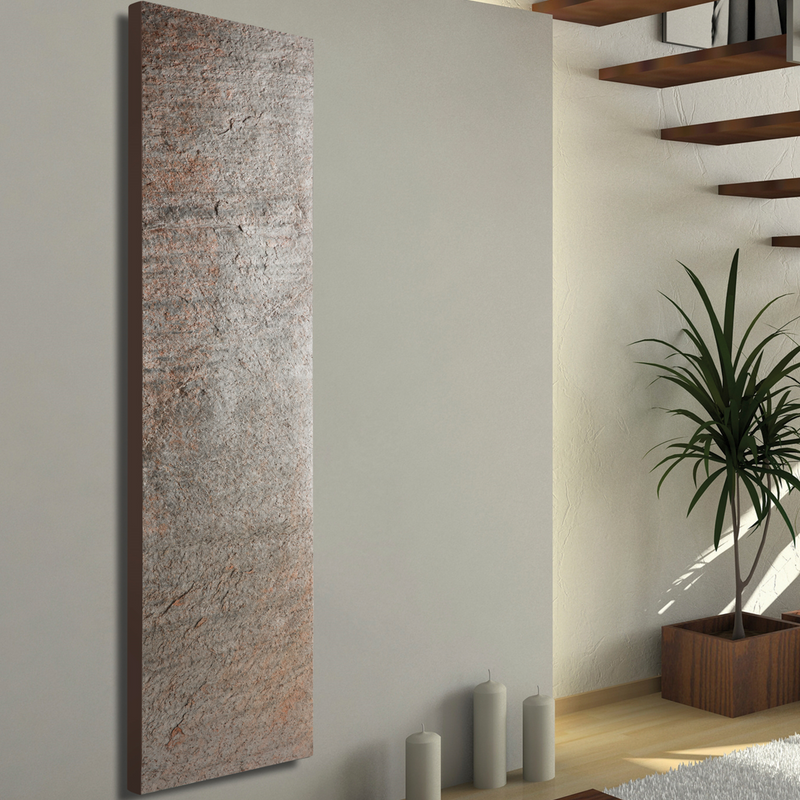 Radiateur sèche-serviettes électrique, PIERRE NATURELLE Cuprus, 800 W ou 1200 W