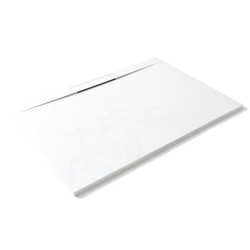 Receveur de douche extra-plat en fonte minérale LYRA - Le Monde du Bain