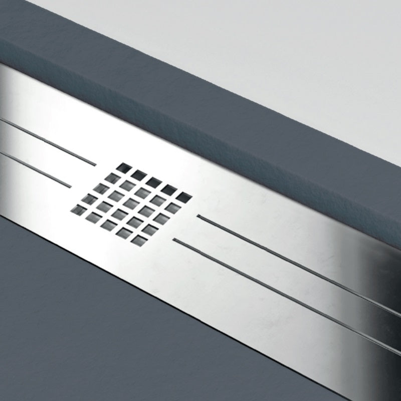 Receveur de douche ELITE anthracite - Le Monde du Bain