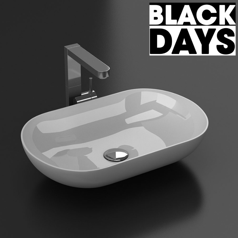 Vasque à poser design en marbre de synthèse SIENA