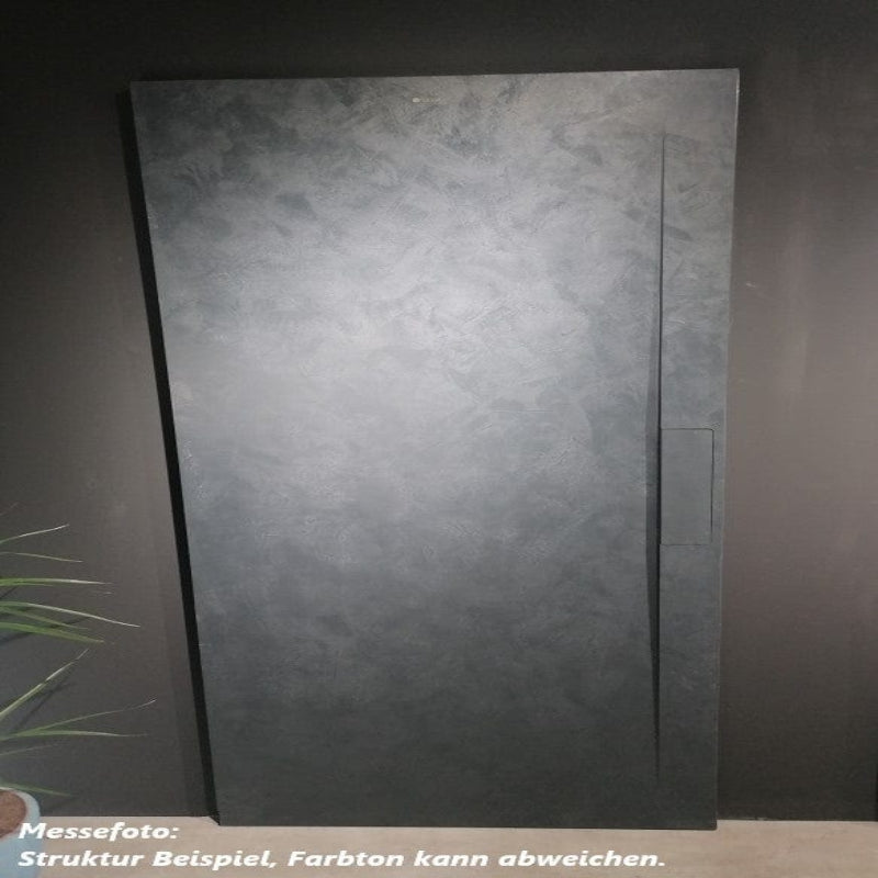 Receveur de douche extra-plat en fonte minérale LYRA - Le Monde du Bain