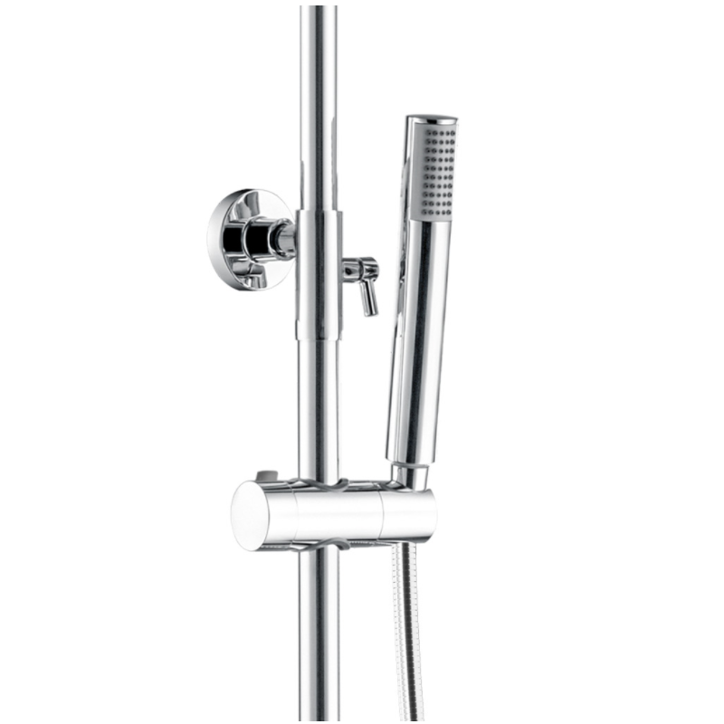 Colonne de douche mitigeur SALVIA, finition chromée