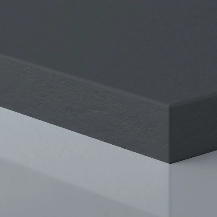 Receveur de douche extra plat PURE en résine surface ardoisée anthracite