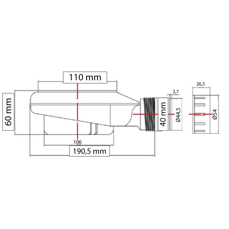 Receveur de douche extra-plat en fonte minérale VIC - Le Monde du Bain