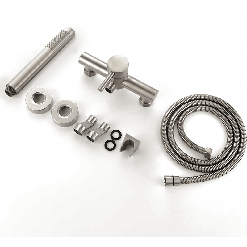 Grifo de ducha monomando QUELLÓN negro mate - Entorno baño