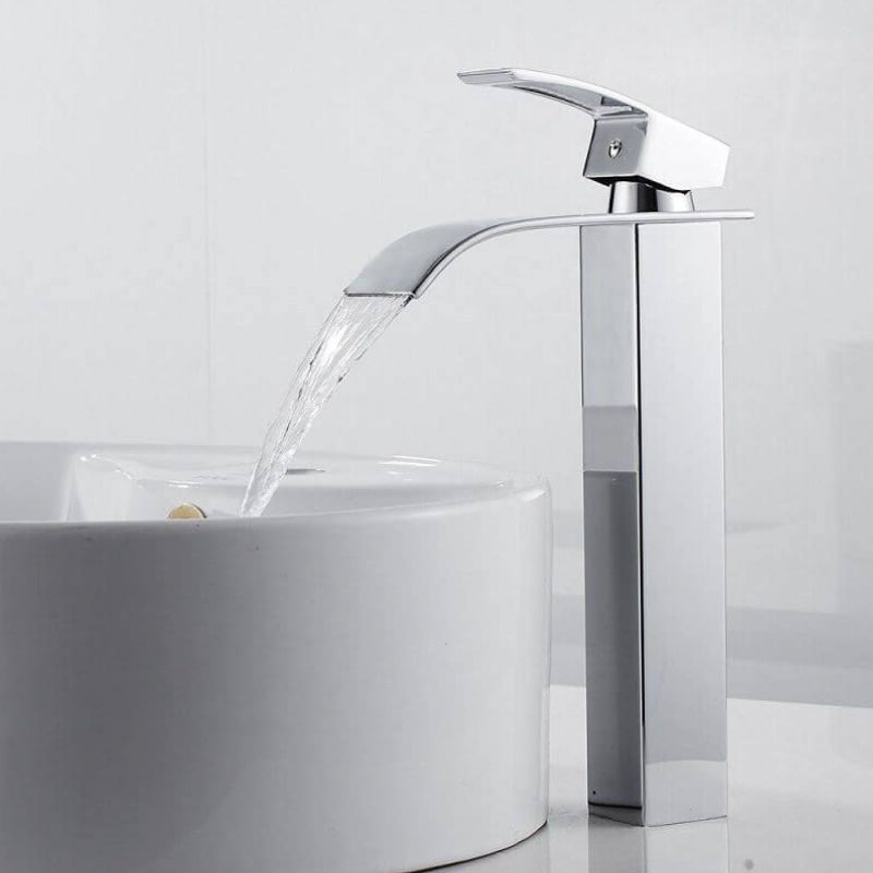 Grifo lavabo alto monomando ARDALI cromado - Entorno baño