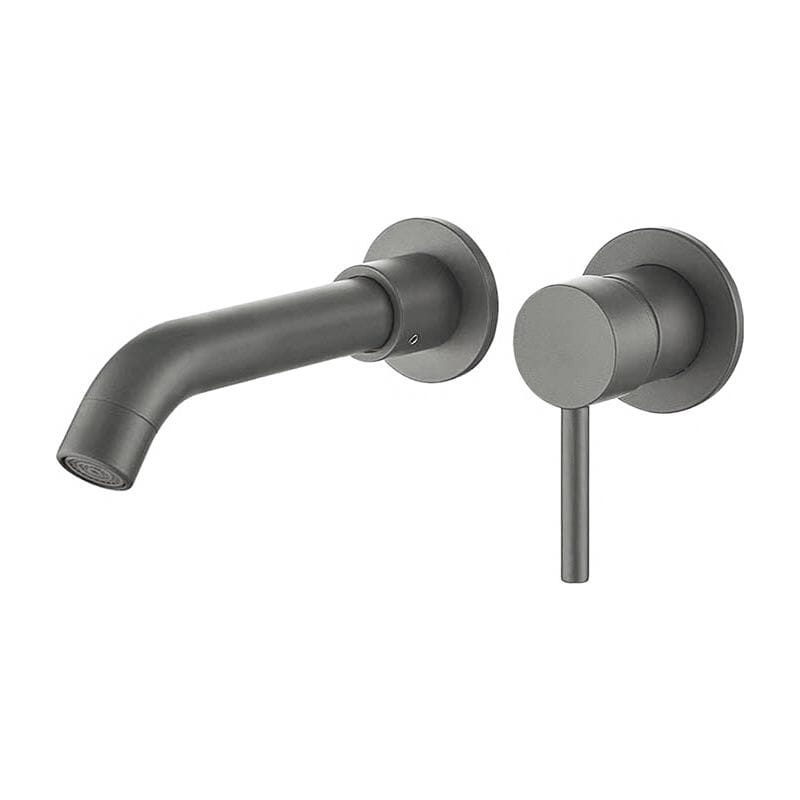 Grifo lavabo empotrado monomando BORACAY gris - Entorno baño