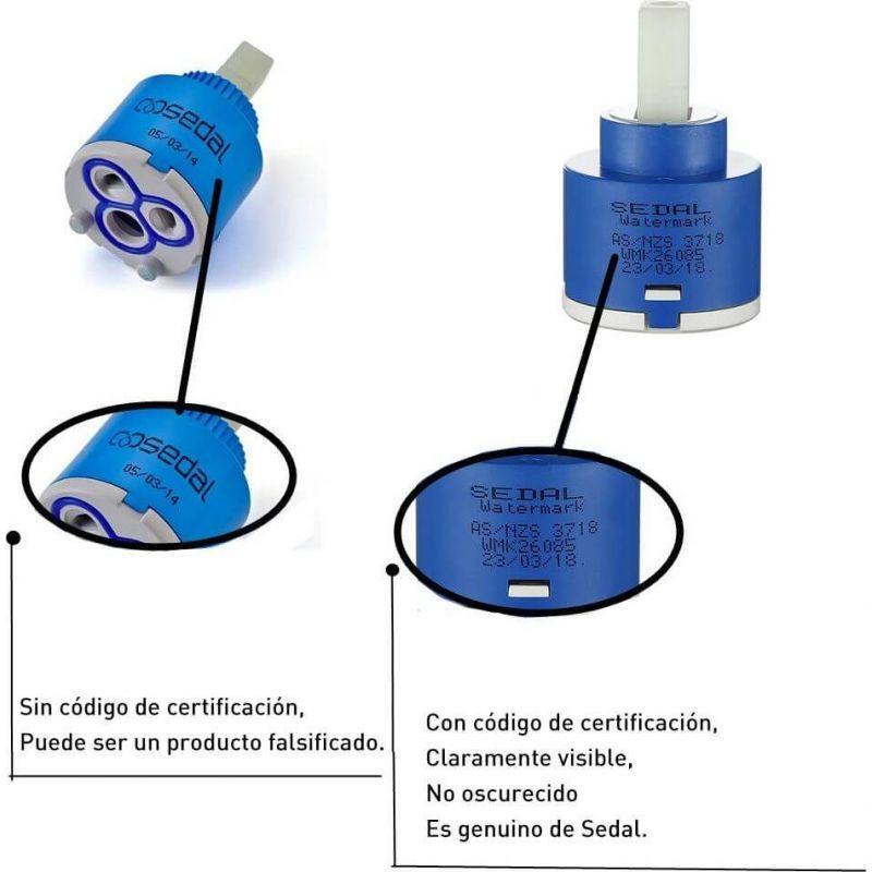 Grifo lavabo alto SLIGO dorado envejecido - Entorno baño