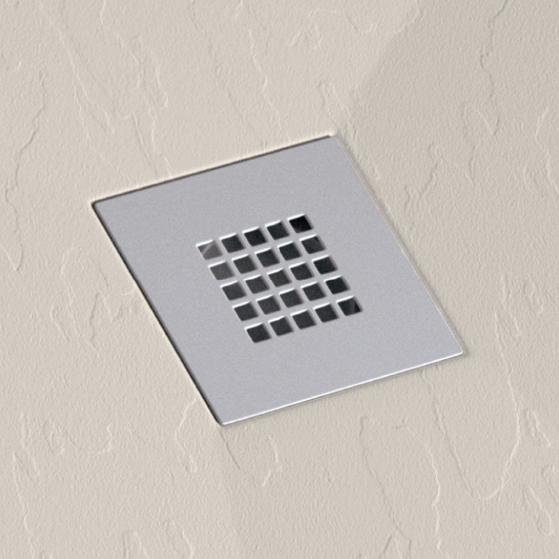 Receveur de douche extra plat ONDA en résine surface ardoisée - Le Monde du Bain