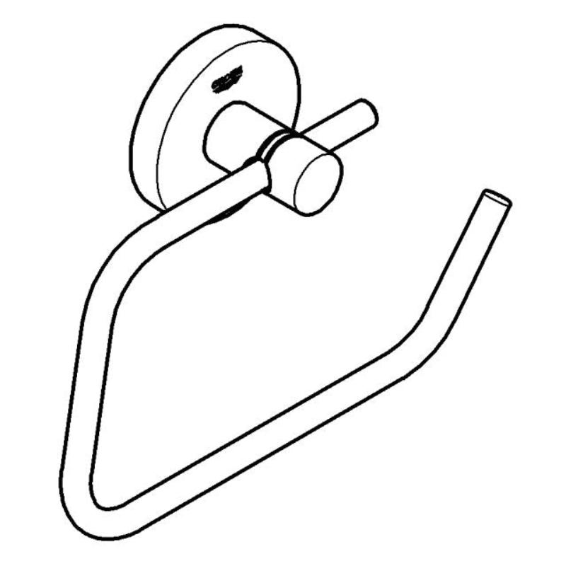 GROHE Start porte-papier toilette