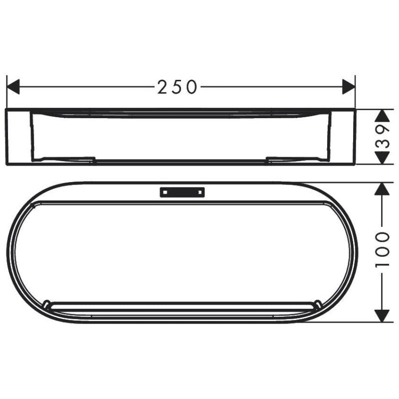 hansgrohe panier de rangement WallStoris