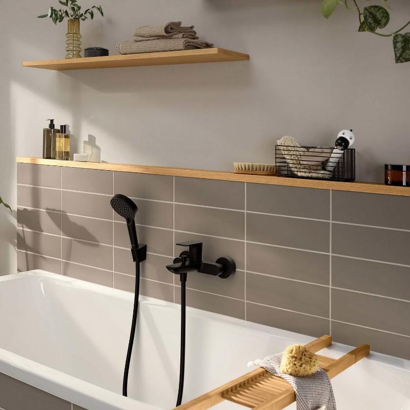 hansgrohe Rebris E mitigeur de bain apparent