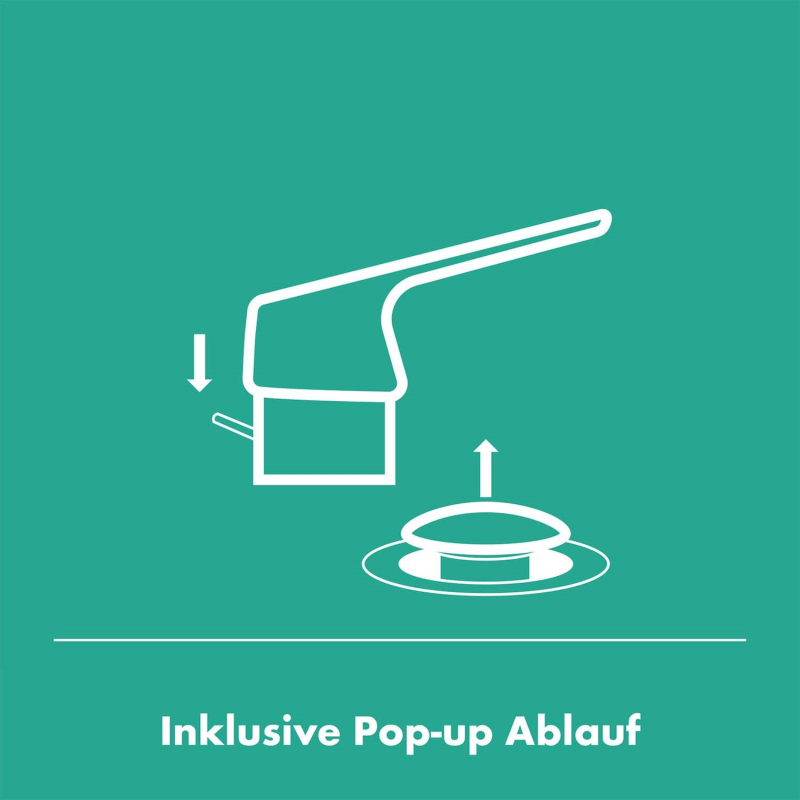 hansgrohe Vernis Shape mitigeur lavabo 190 avec garniture de vidage